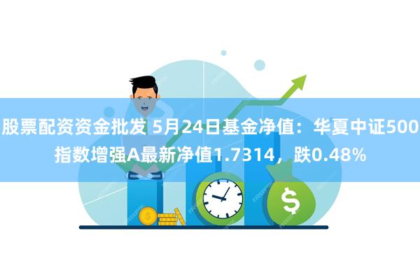 股票配资资金批发 5月24日基金净值：华夏中证500指数增强A最新净值1.7314，跌0.48%