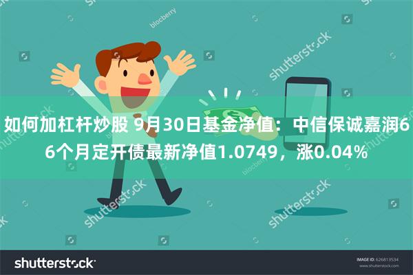 如何加杠杆炒股 9月30日基金净值：中信保诚嘉润66个月定开债最新净值1.0749，涨0.04%